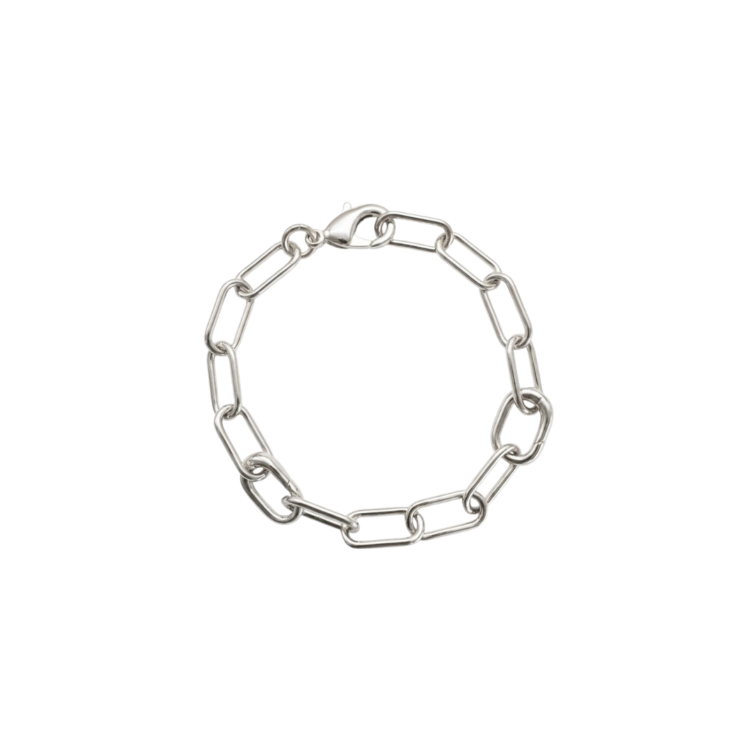 Chapter Link Bracelet | Silver