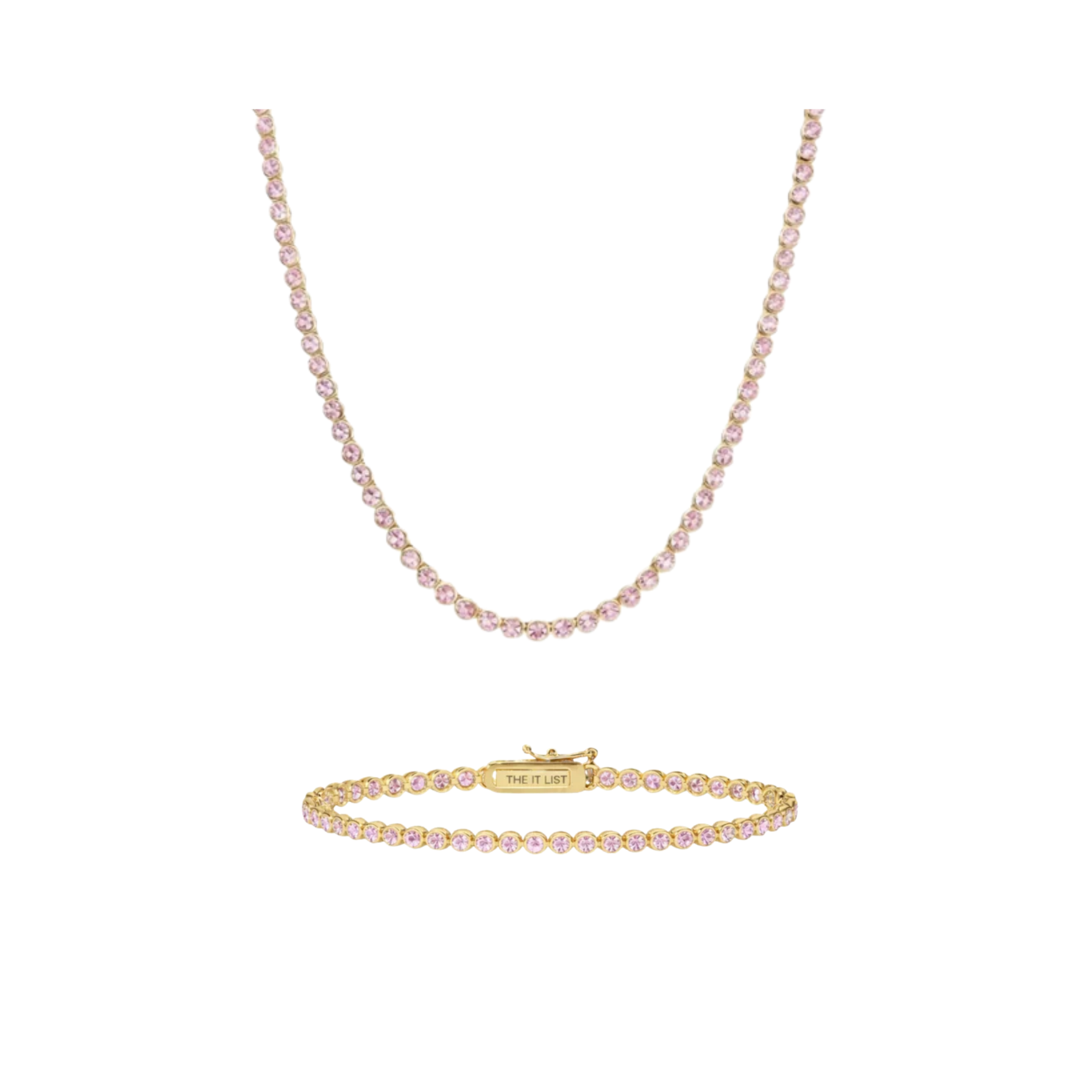 Tennis Bezel Set | Gold