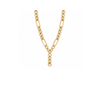 Mixed Link Chain | Gold