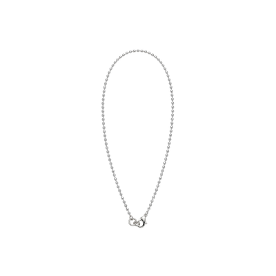 Clasp Necklace | Silver