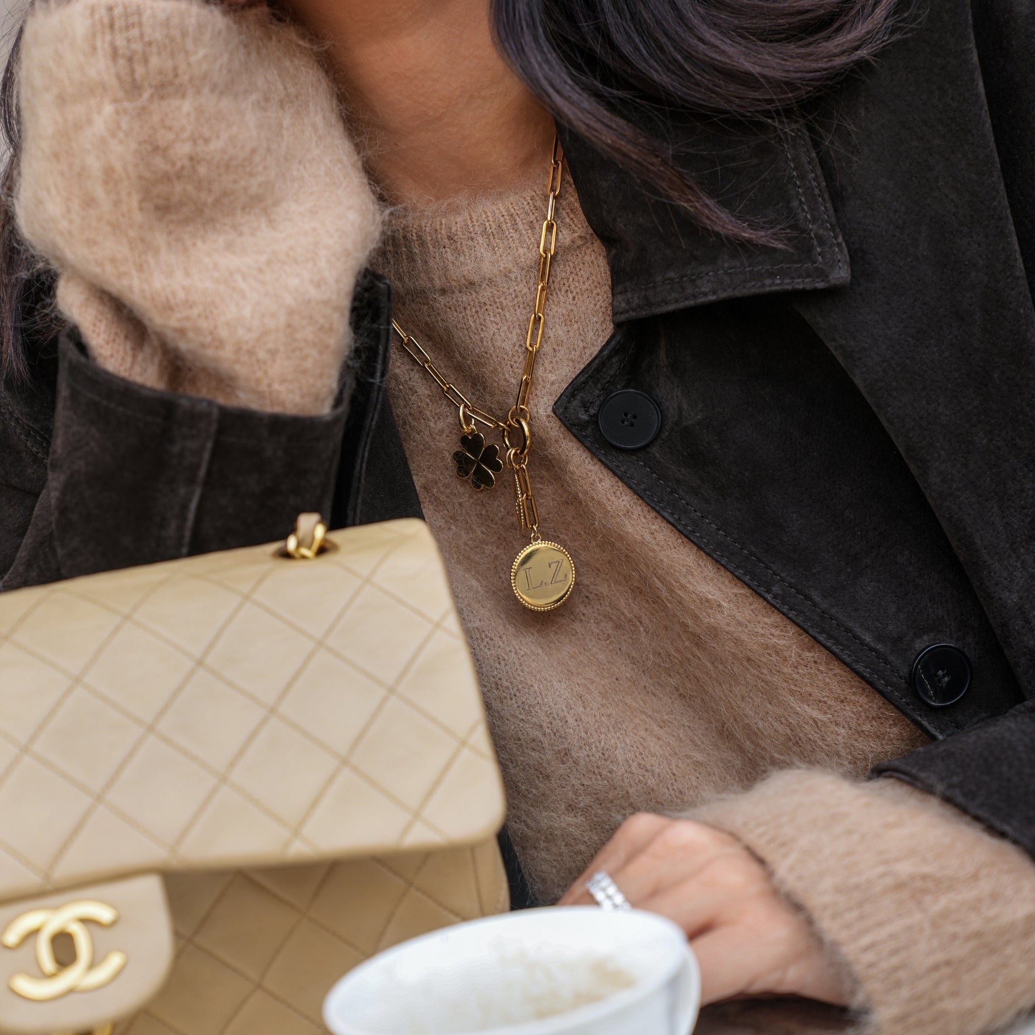 The IT Pendant Necklace x Leontine Ruiters - Goud