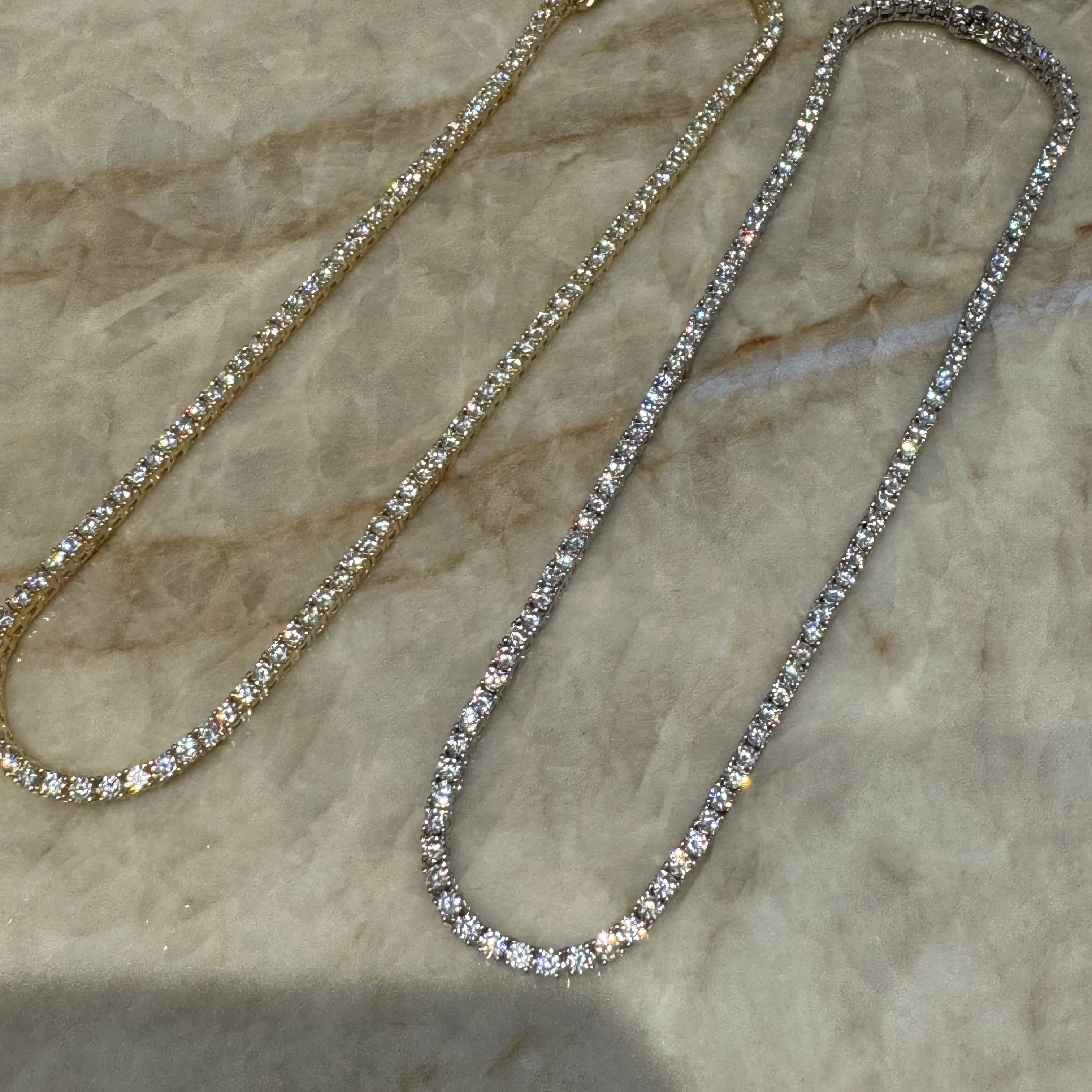 Tennis Necklace Stack Set