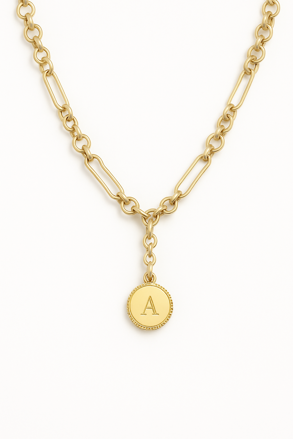The IT Mixed Pendant Necklace x Leontine Ruiters - Goud