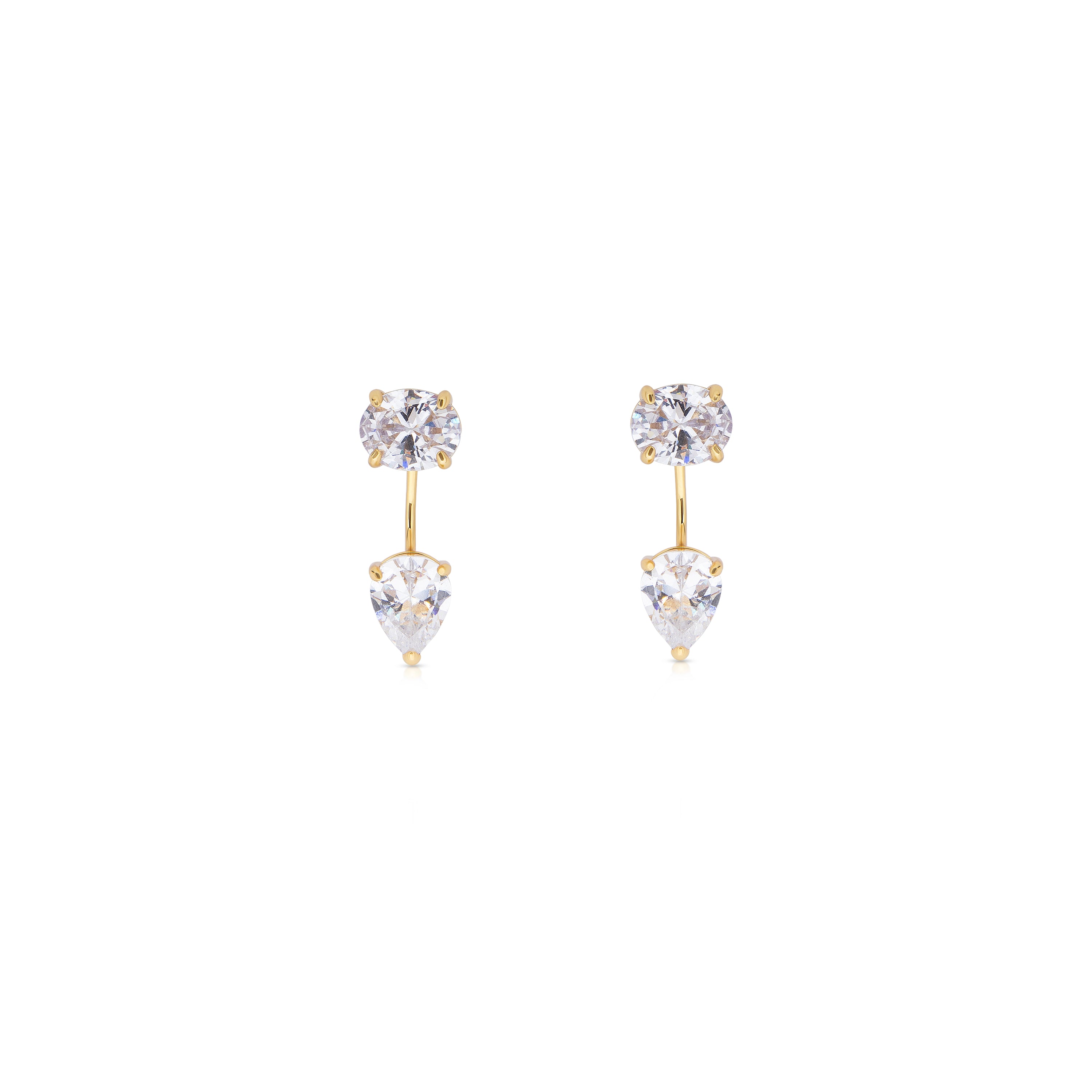 twee in een oorbel, diamanten studs, the it list,