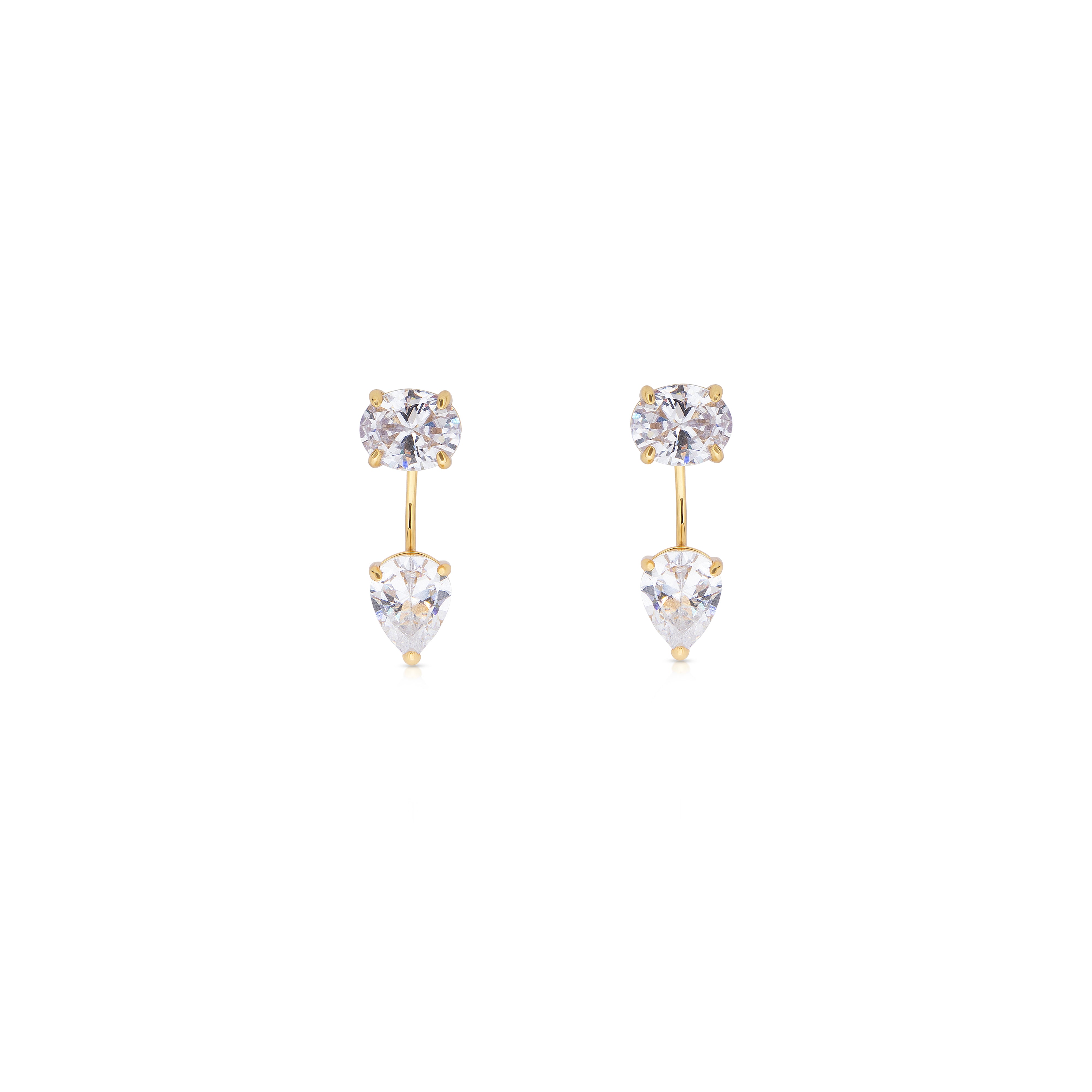 twee in een oorbel, diamanten studs, the it list,