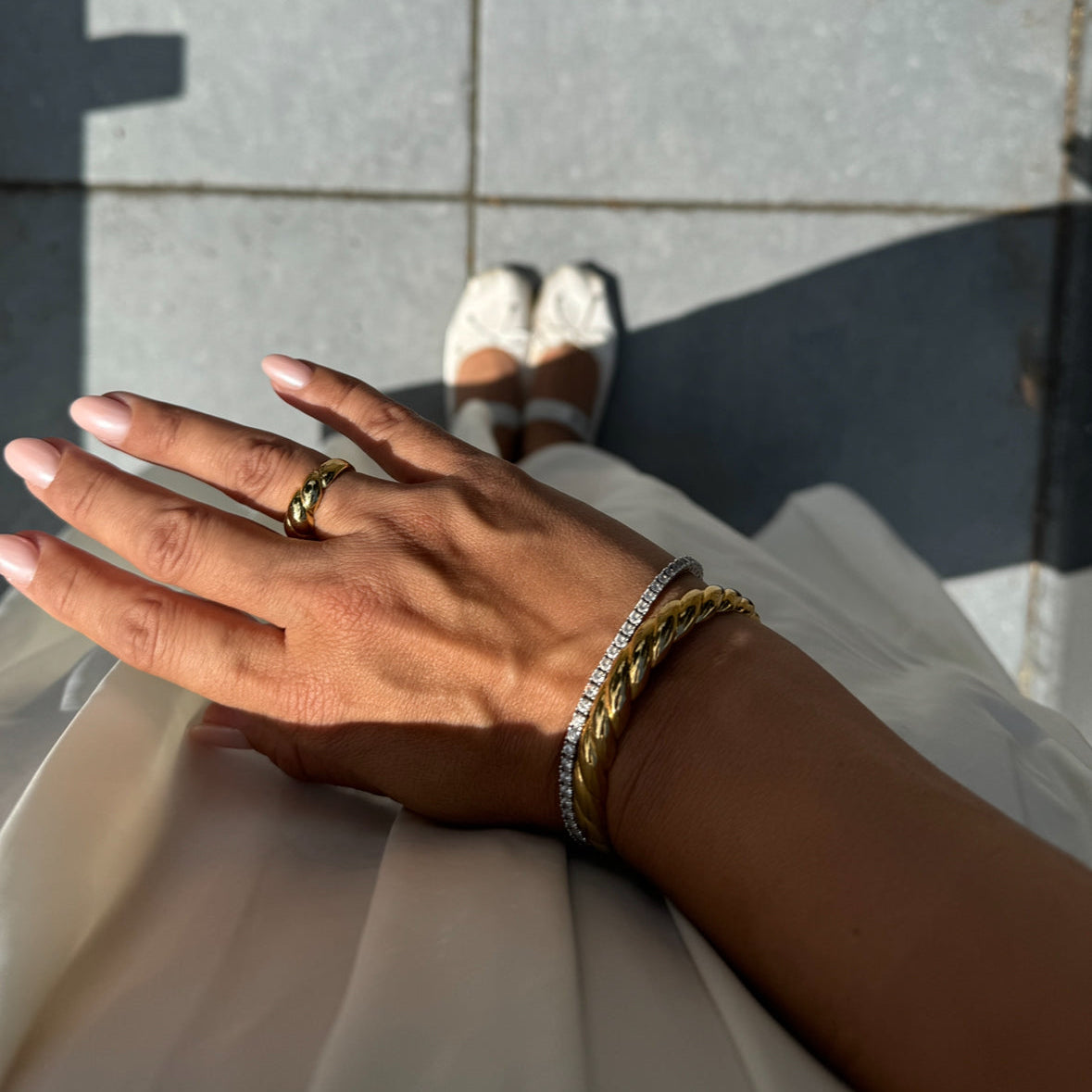 gouden croissant ring voor vrouwen - the it list