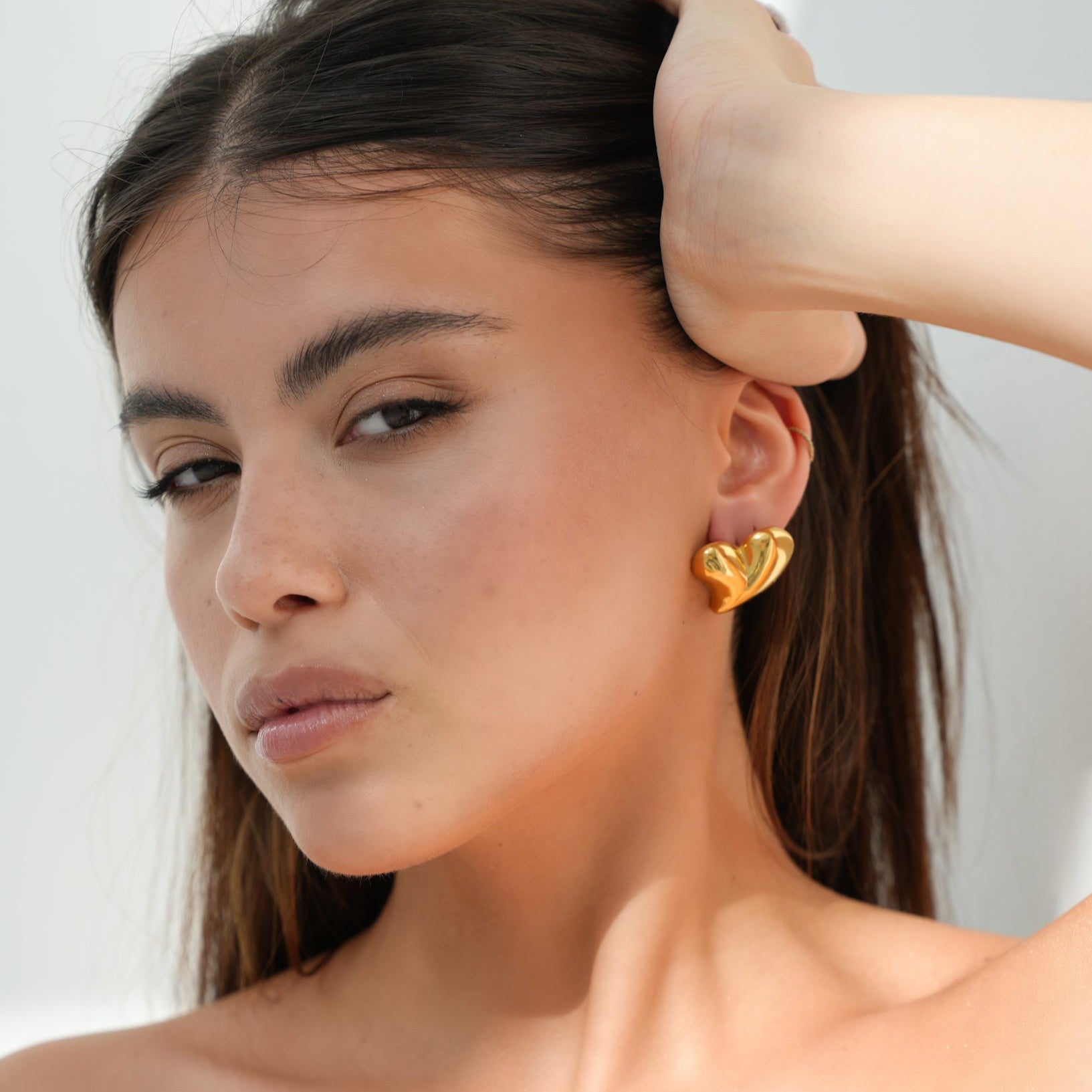 gouden hartjes oorbellen voor vrouwen - the it list