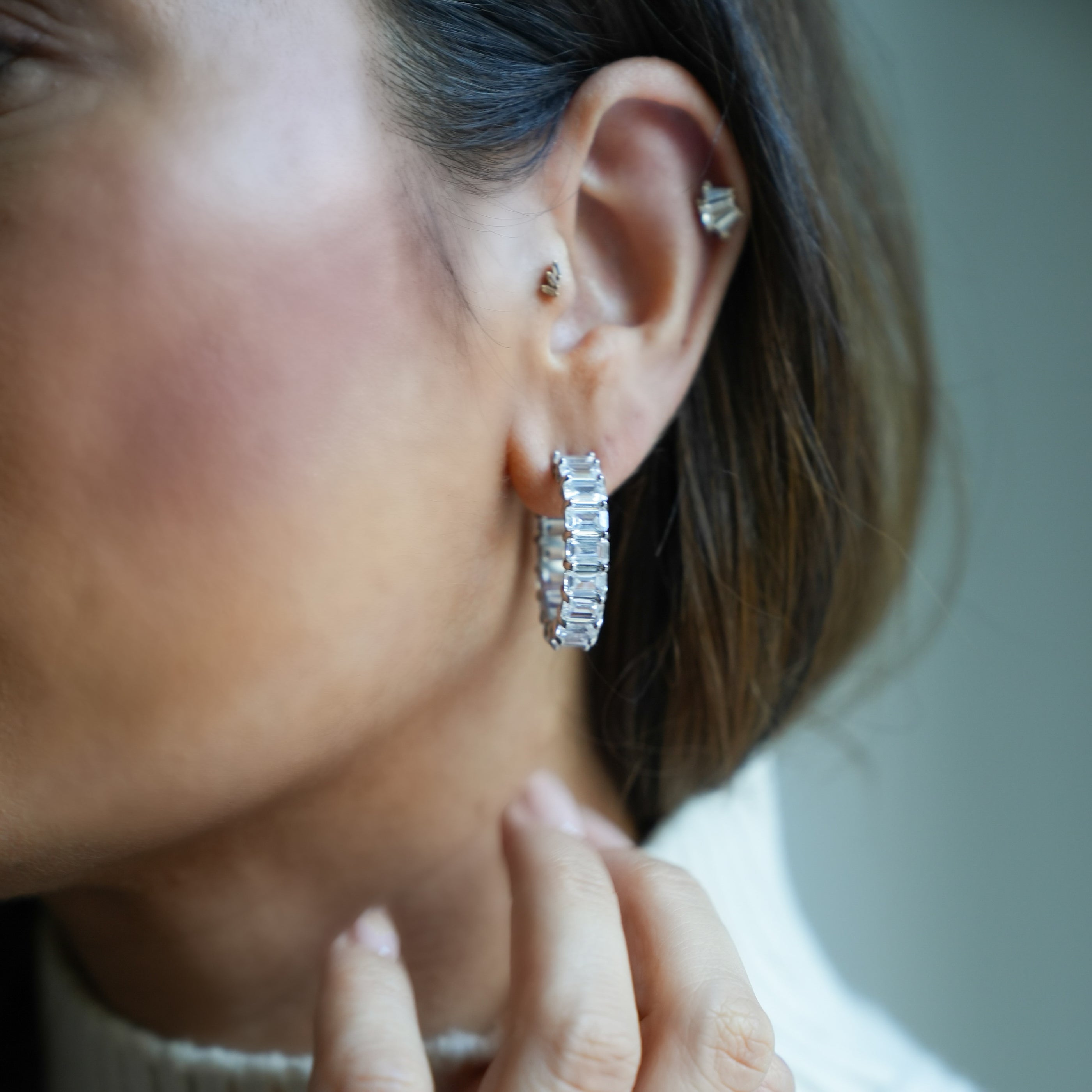 zilveren hoops oorringen the it list