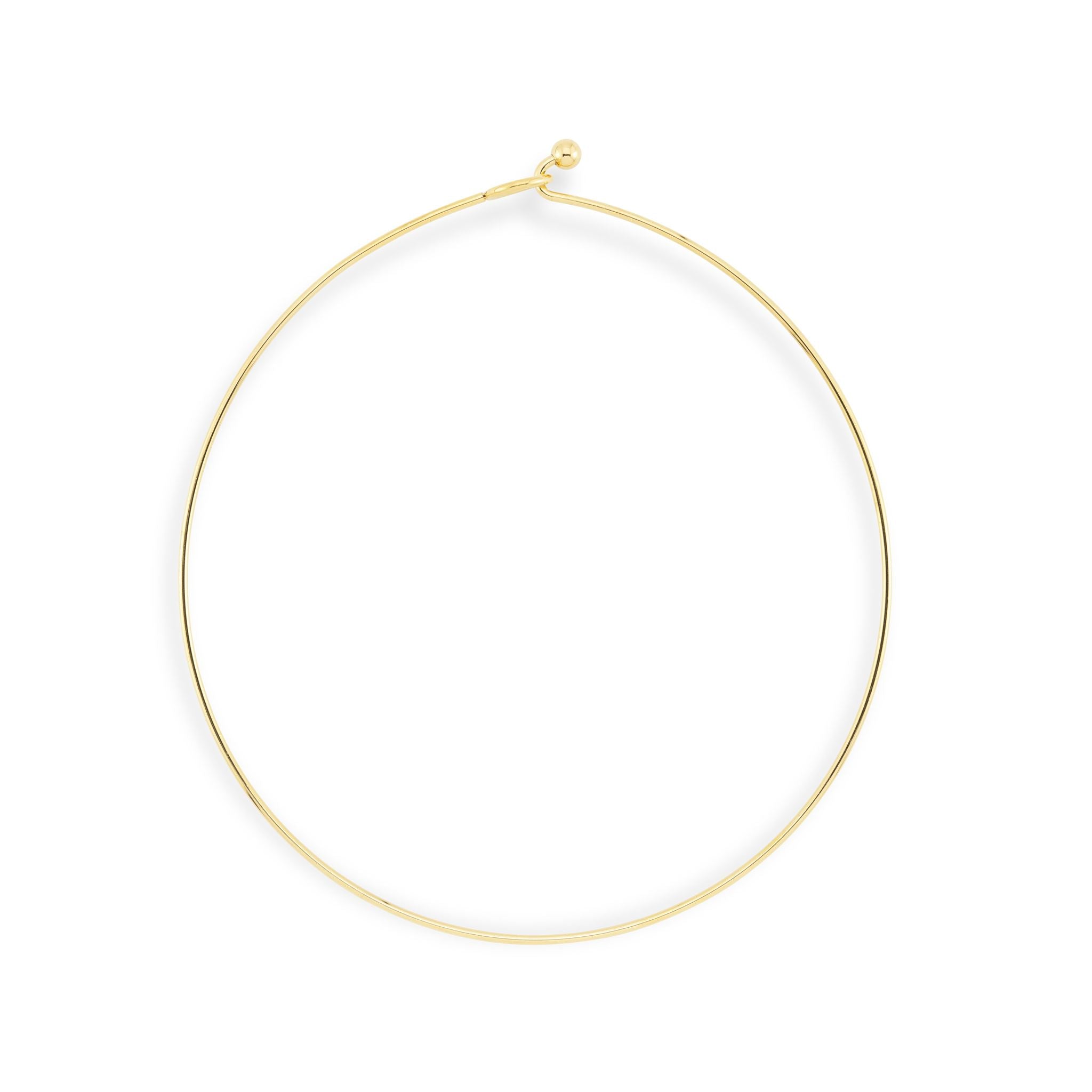 The Wire Necklace - Goud