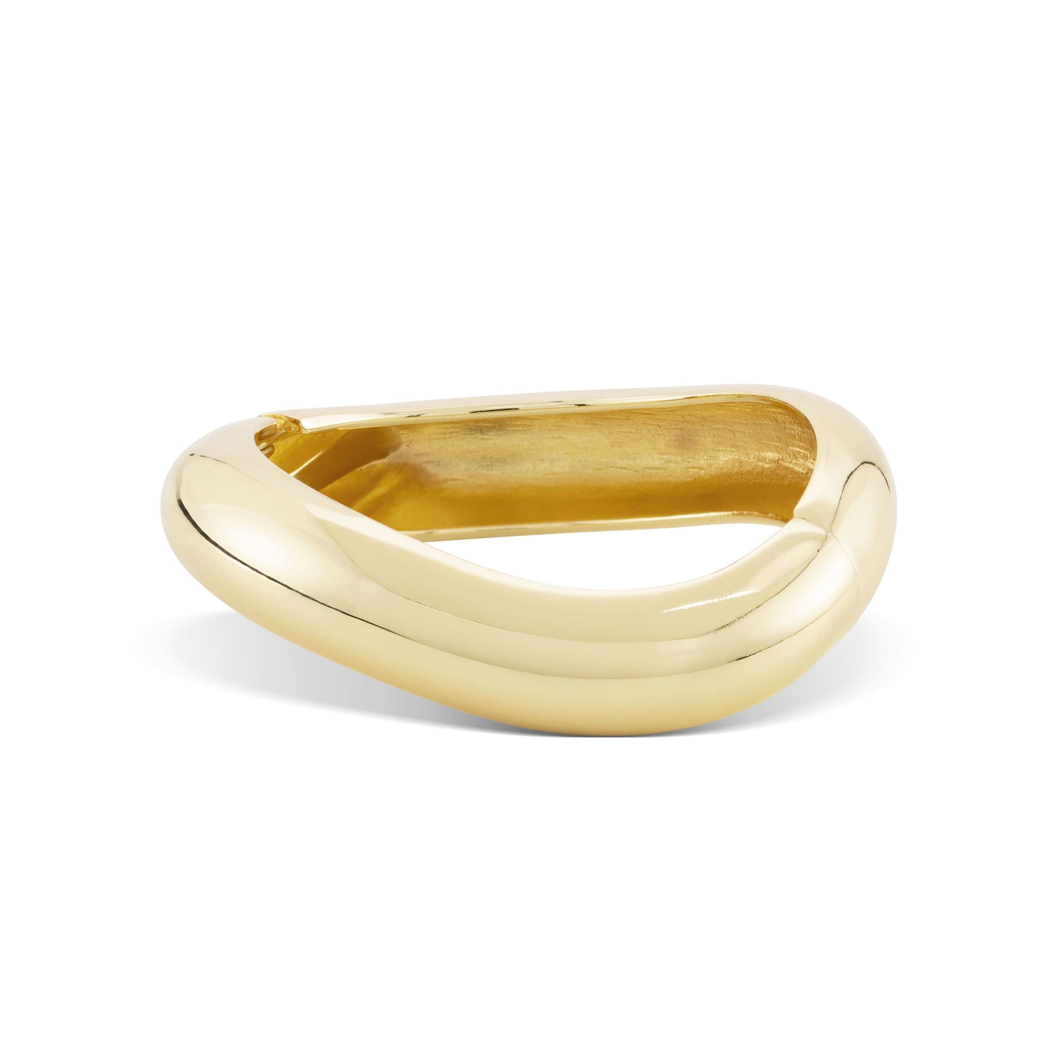 Sculptural chunky Bangle