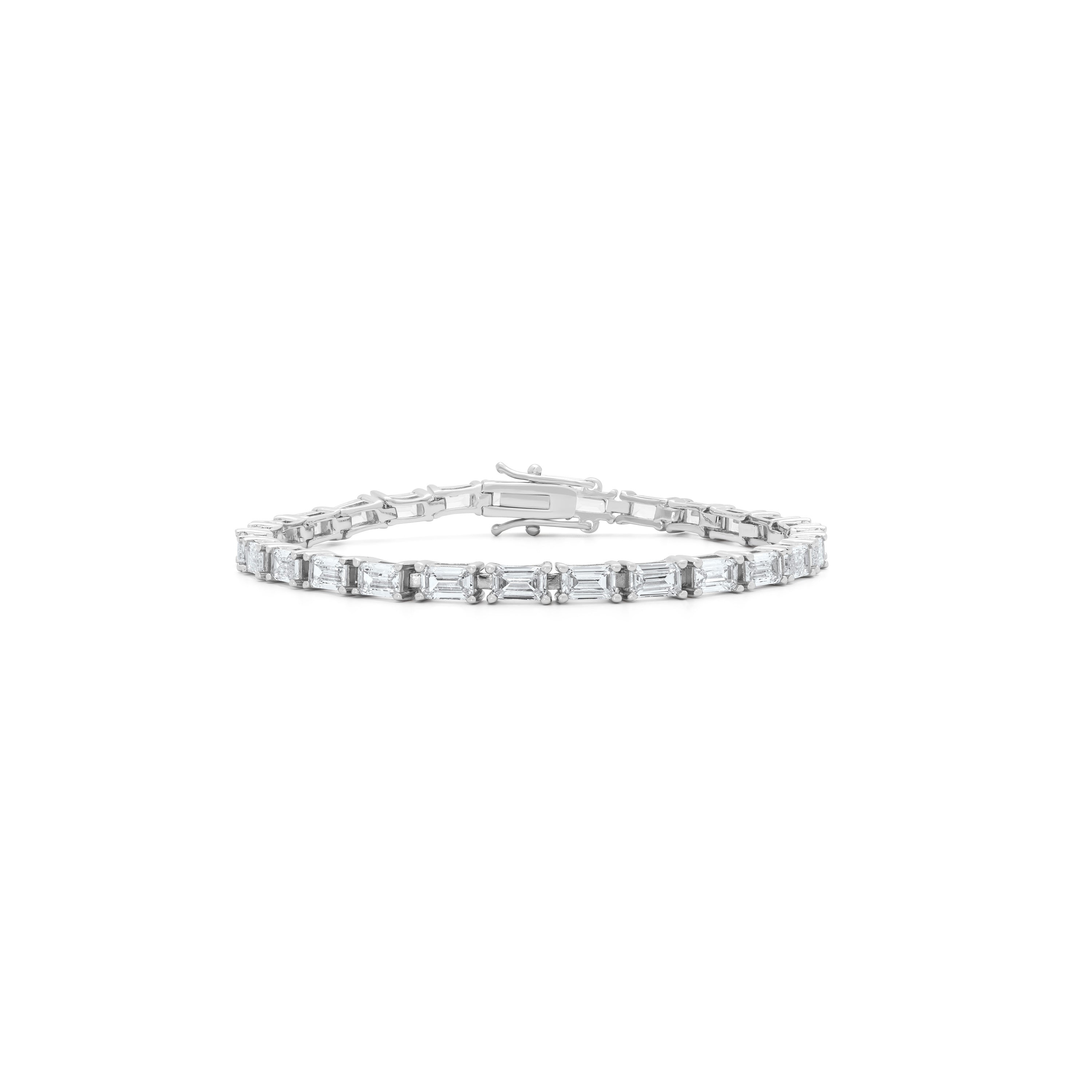 Mini Emerald Tennis Bracelet