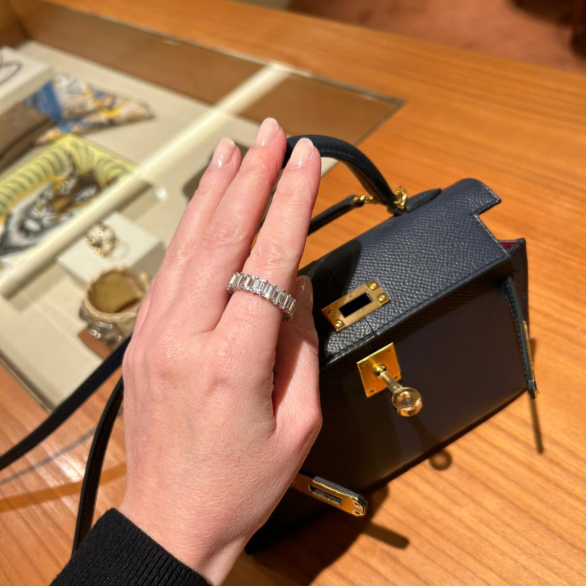Zilveren Emerald Tennis Ring - the it list