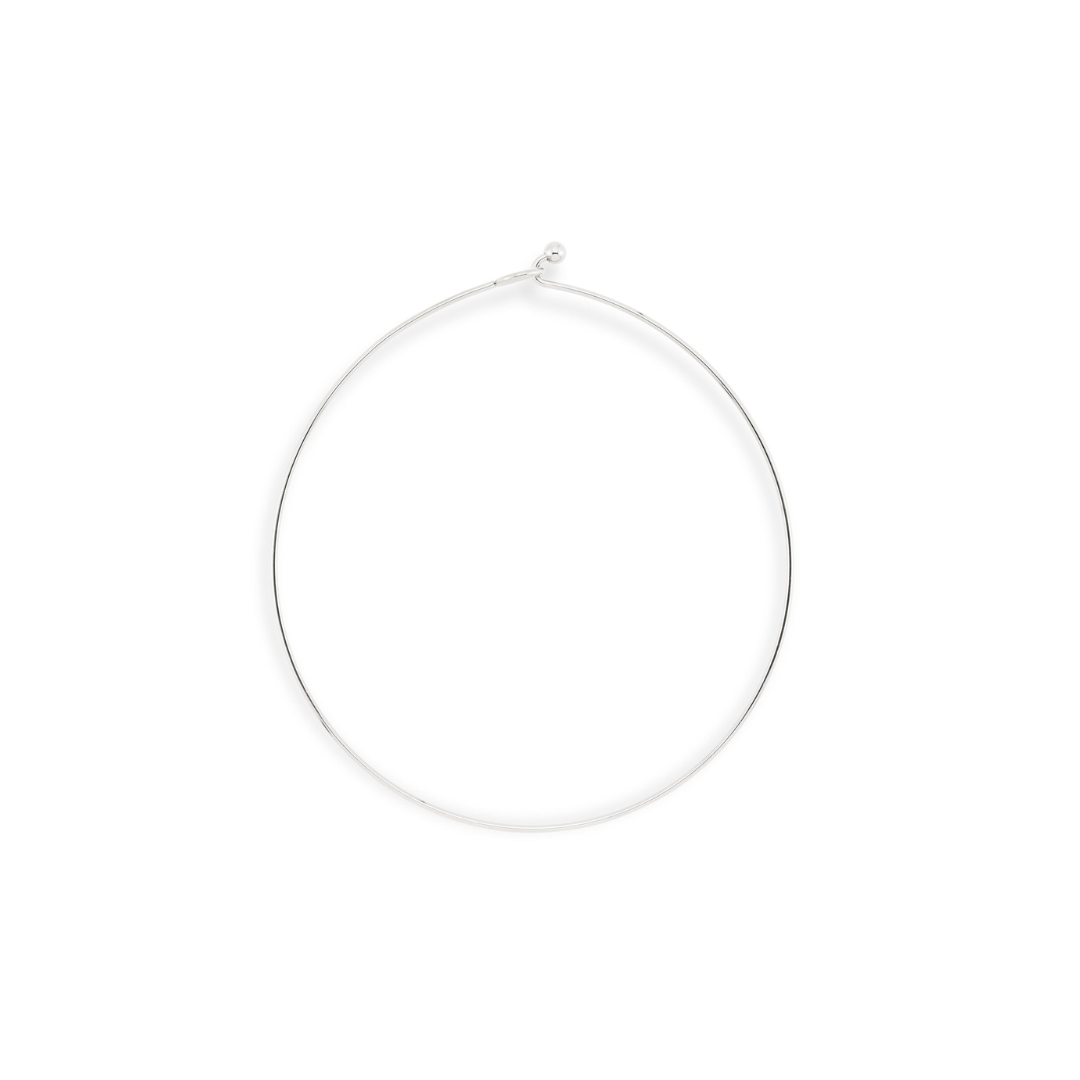 Wire Necklace | Silver
