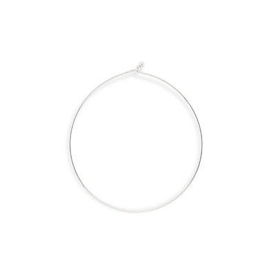 Wire Necklace | Silver