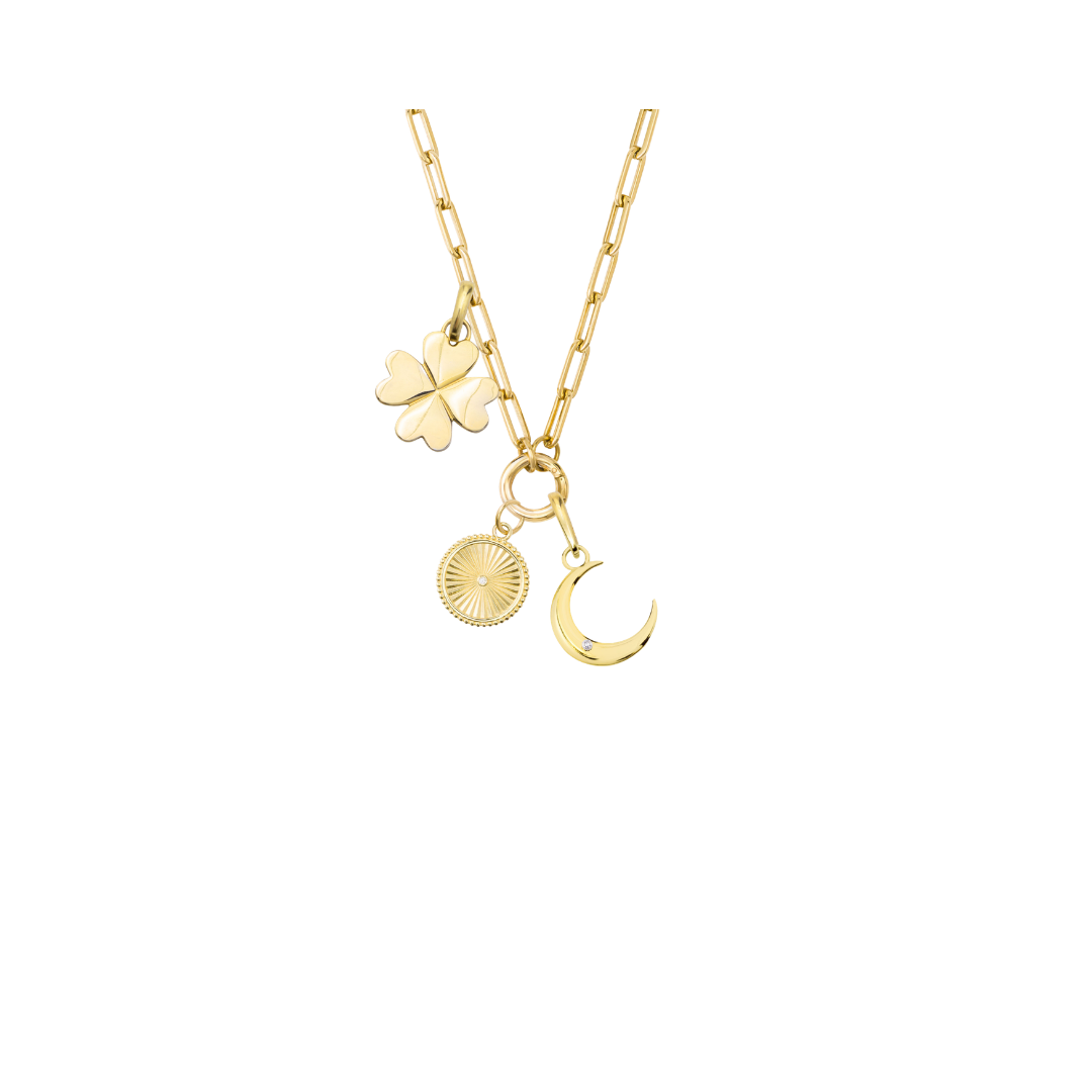 Ensemble collier et pendentif chapitre informatique | Or