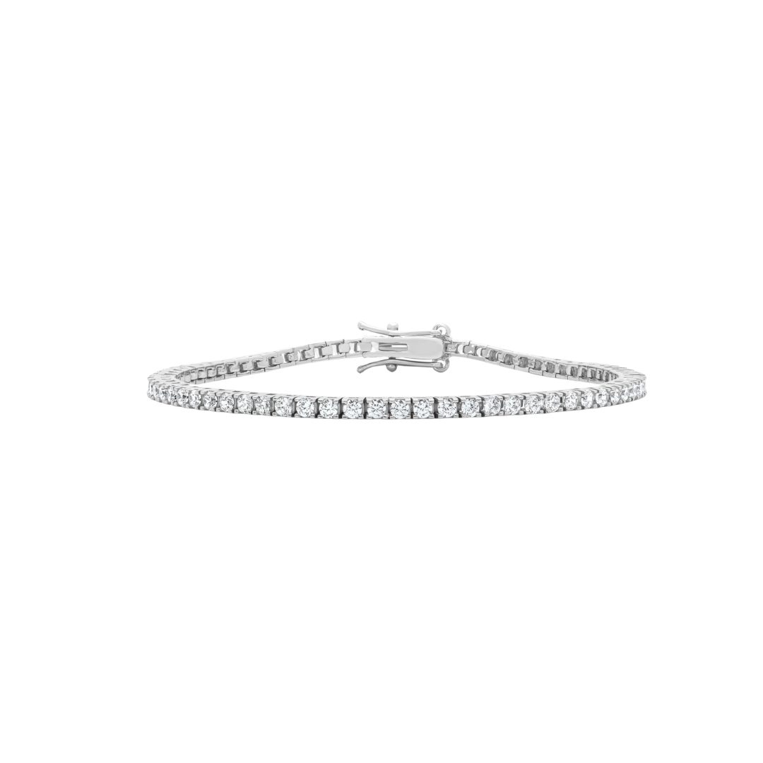 Tennis Bracelet 2.5mm | Silver