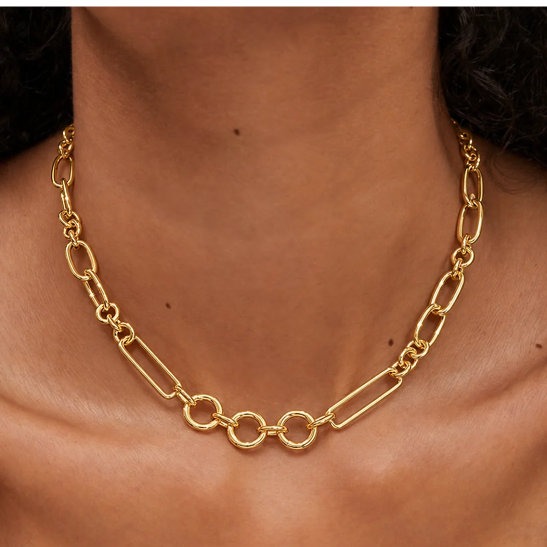 Collar de eslabones de colección | Oro