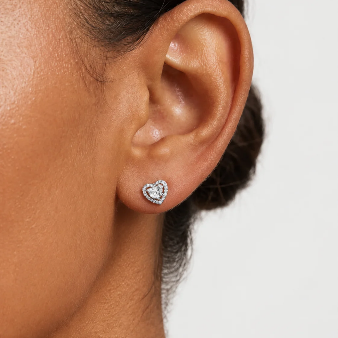 Love Studs | Silver