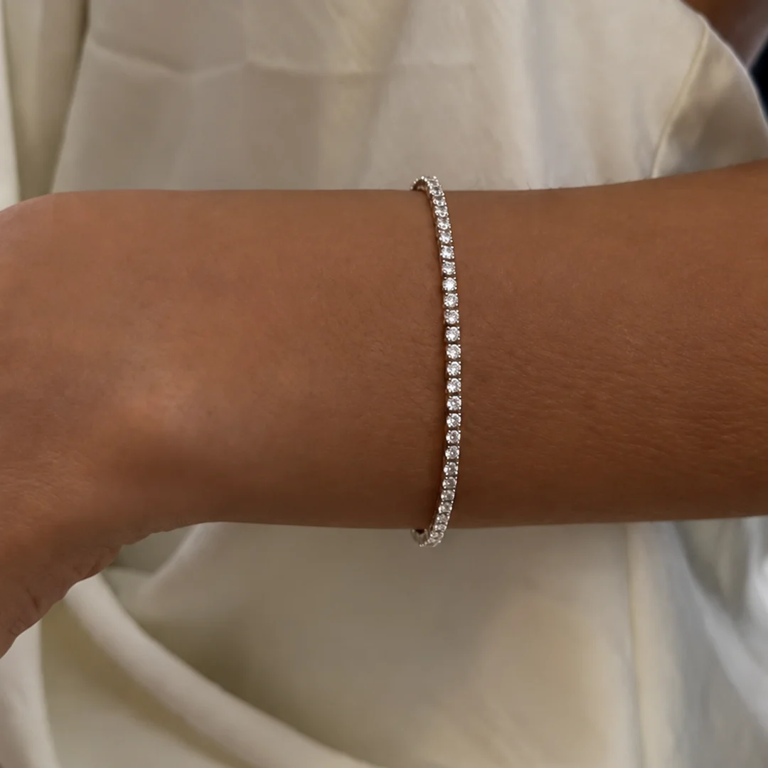 Bracciale tennis 2 mm | Oro