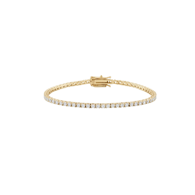 Tennis Armband 2mm - Gold