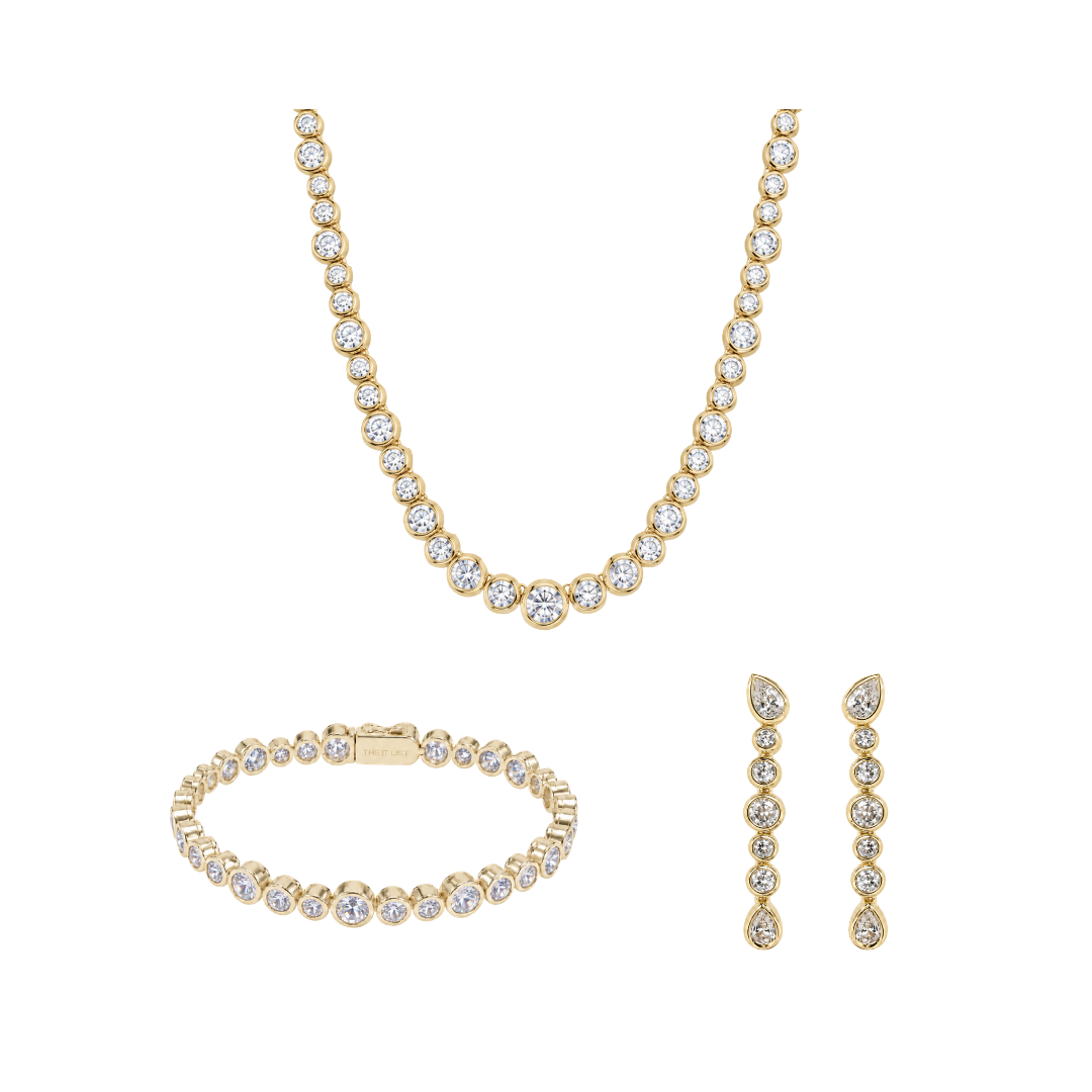 Full Chunky Bezel Set | Gold