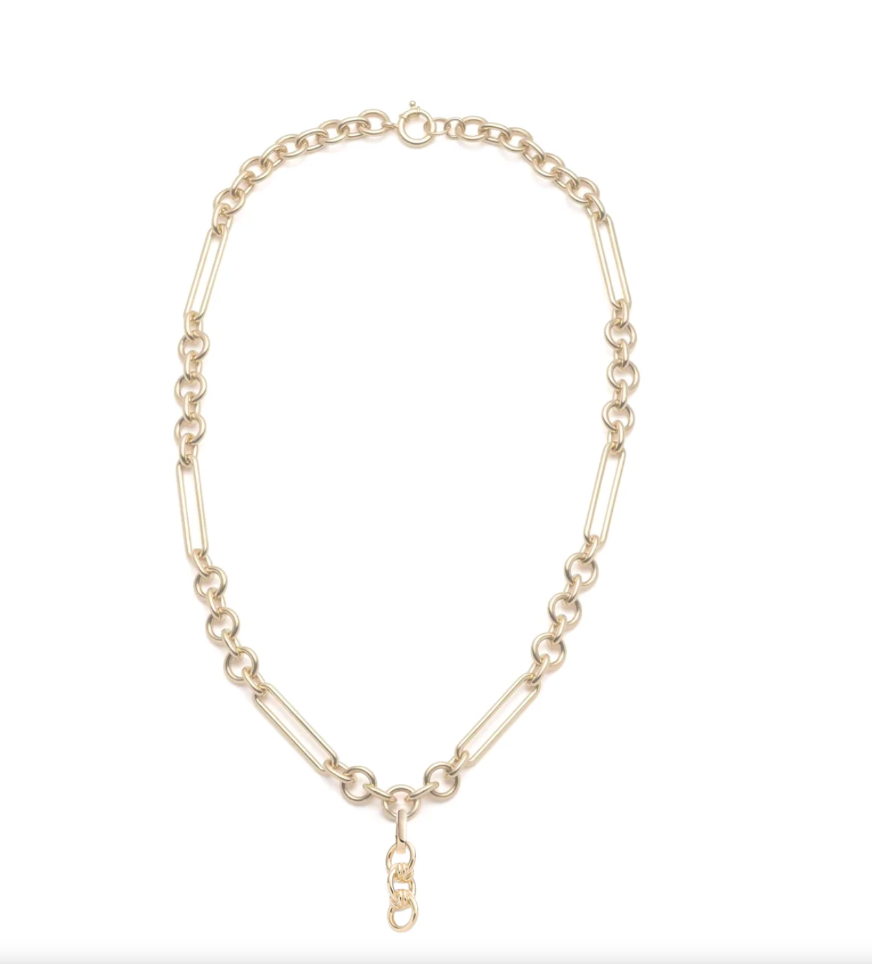 The Mixed Link Chain - Goud