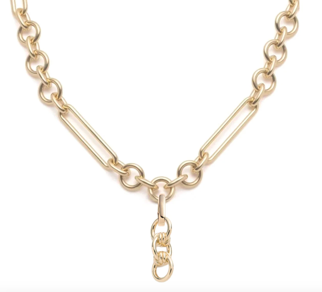 The Mixed Link Chain - Goud