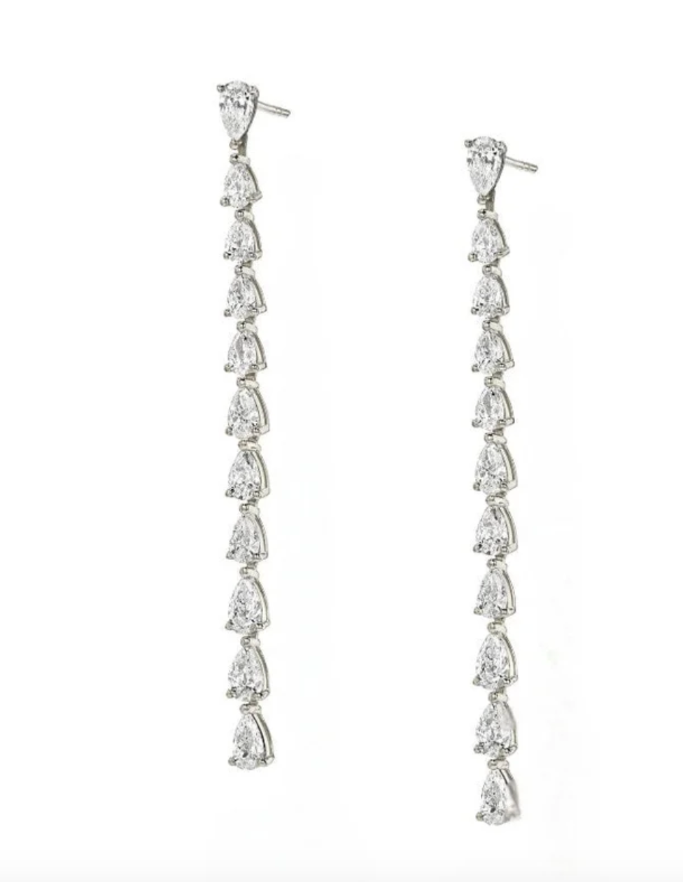 Orecchini di diamanti The Long Need - Oro