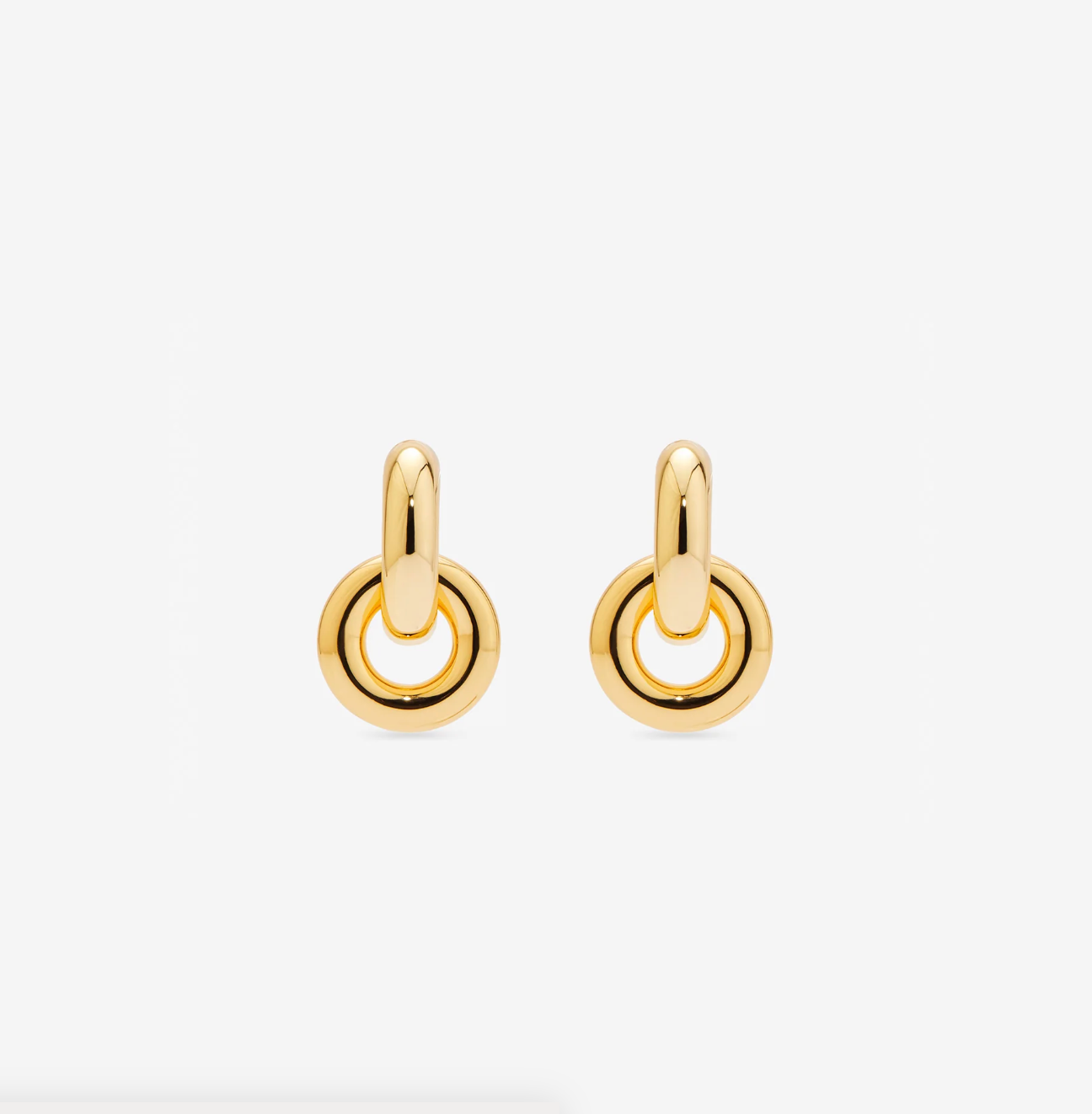 The Double Donut Hoops - Goud