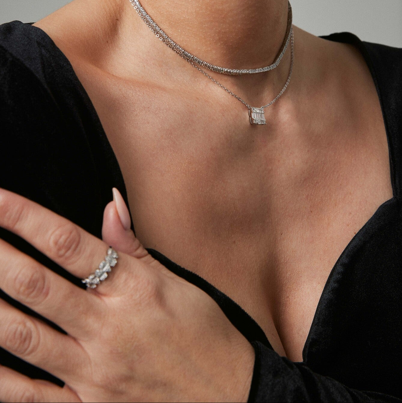 Playful Pear Ring
