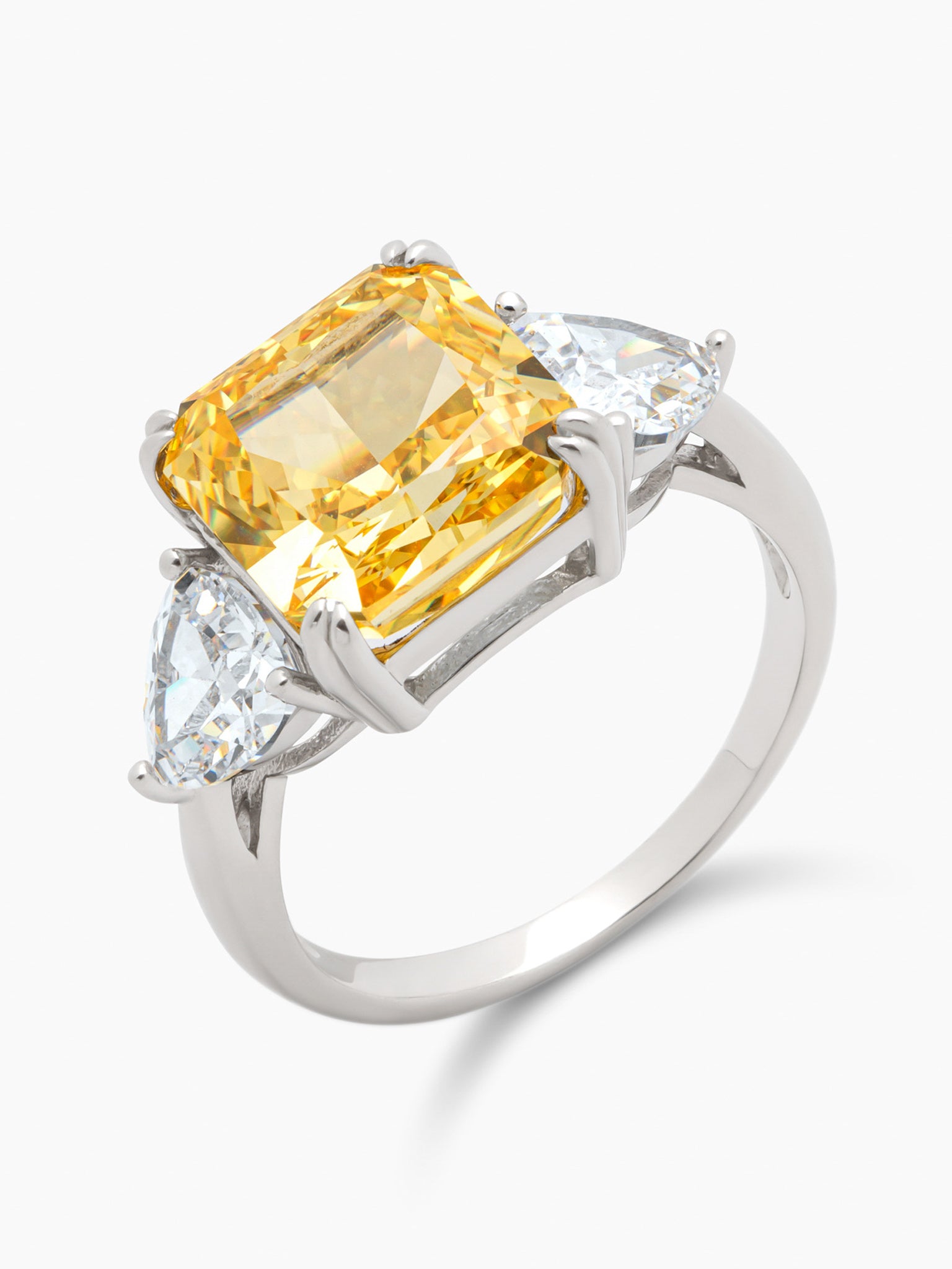 Amara Ring, gele stenen ring, the it ilst amsterdam