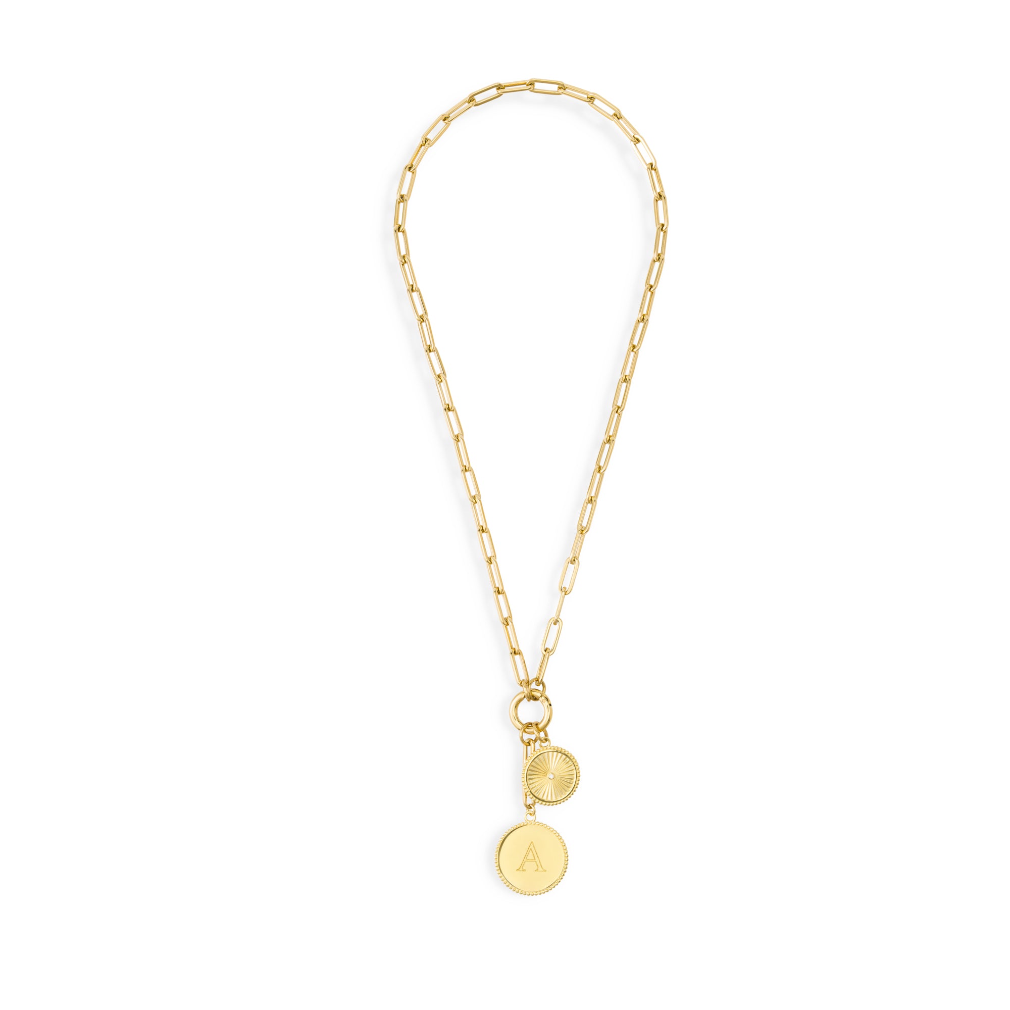 the it list x leontine ruiters schakelketting 18k goud