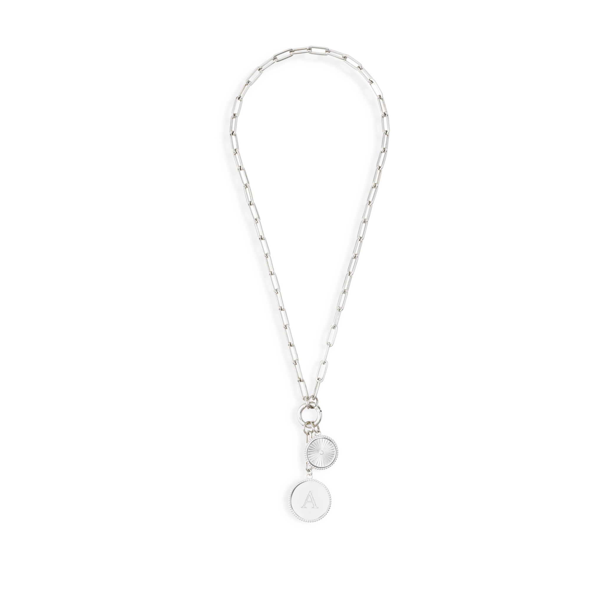 The IT Chapter schakelketting en armband in het goud en zilver met klaver, maan, luna bedel en pendant