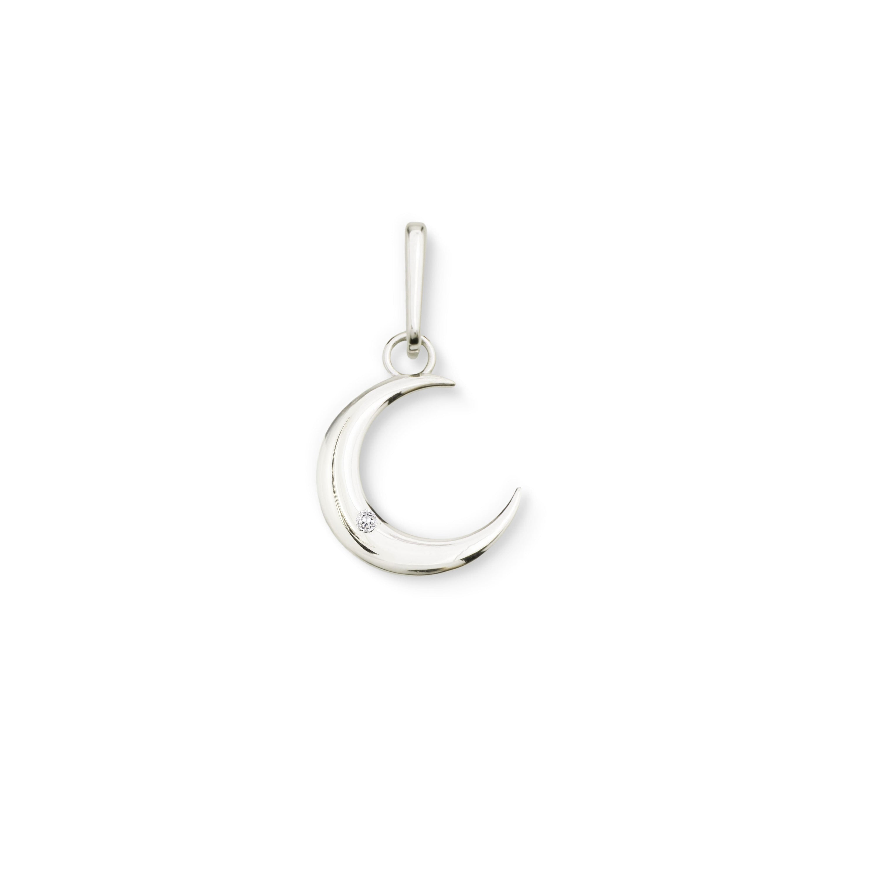 The IT Pendant Bedel Maan Zilver