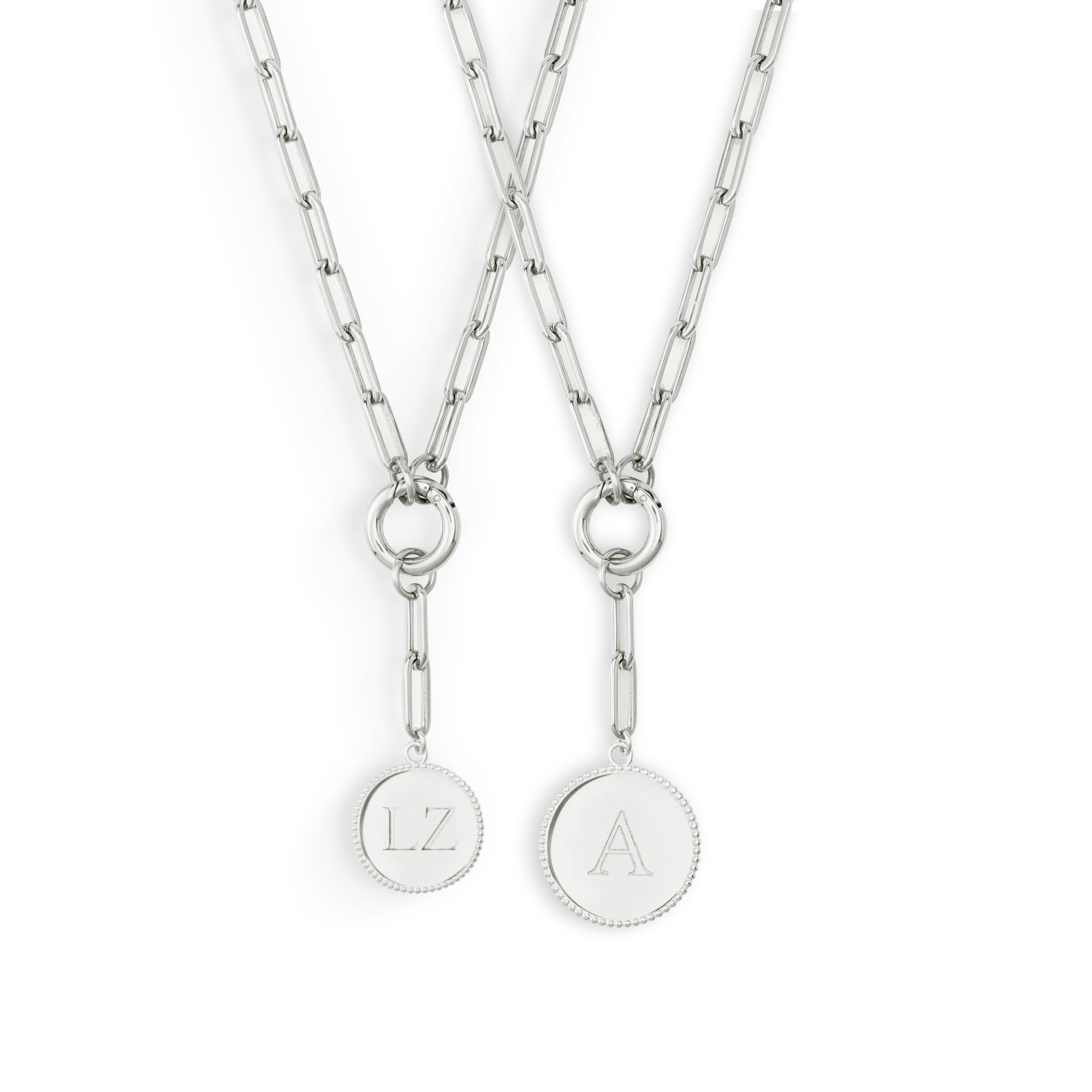 Coin Charm - Silver