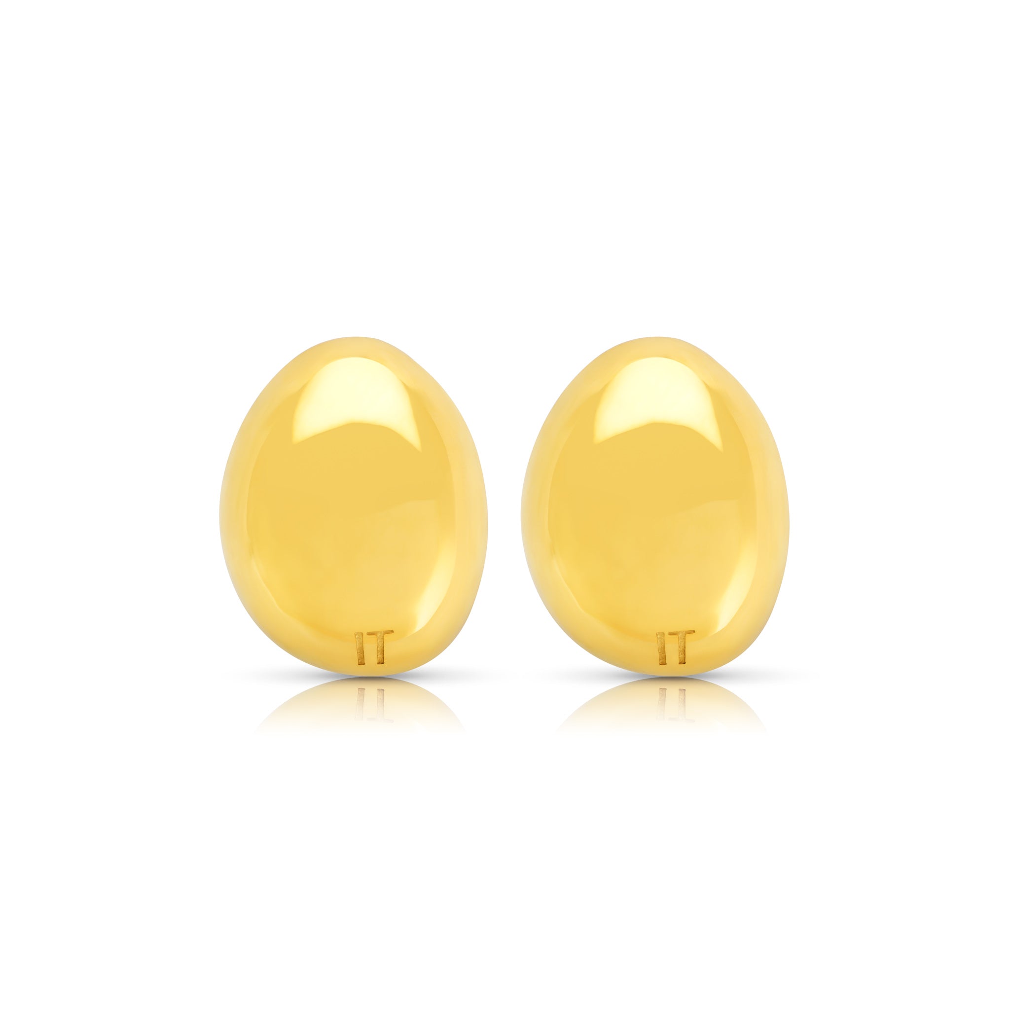 gouden ronde oorbellen statement voor vrouwen - the it list