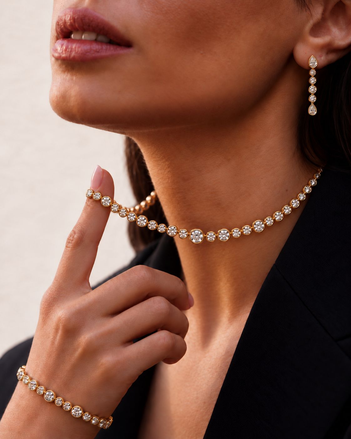 Full Chunky Bezel Set | Gold