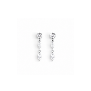 Boucles d'oreilles Luna Mini | Argent