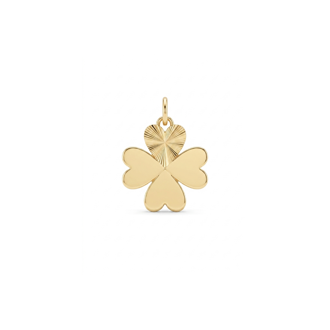 Big Clover Charm | Gold