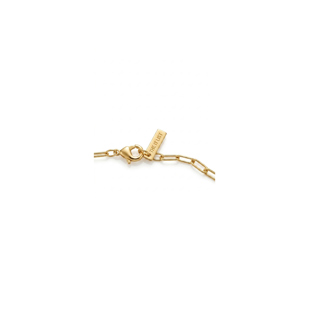 Chapter Circle Necklace | Gold