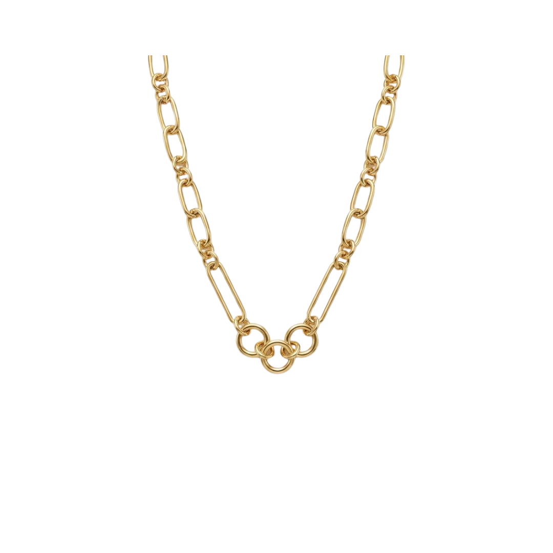 Collector Link Necklace | Gold