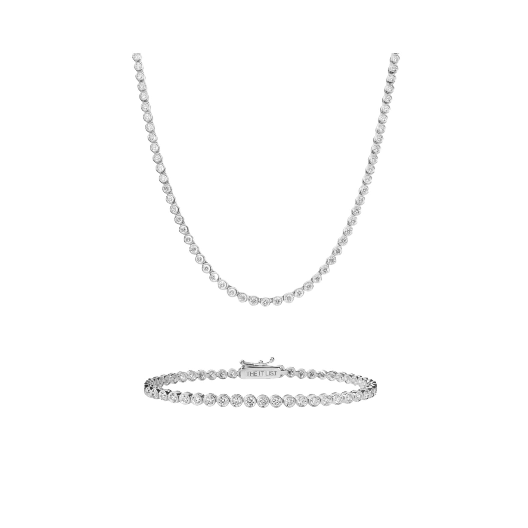 Tennis Bezel Set | Silver