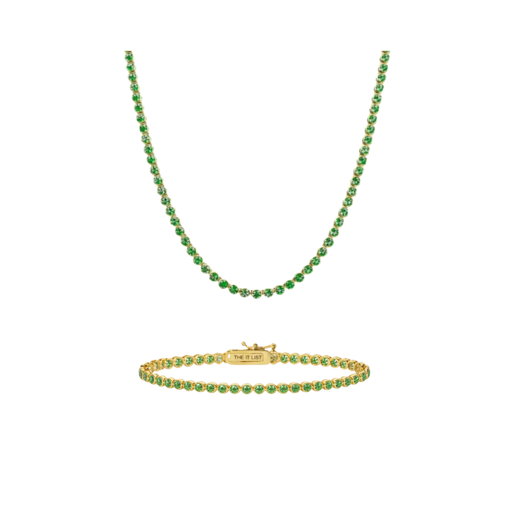 Tennis Bezel Set | Gold