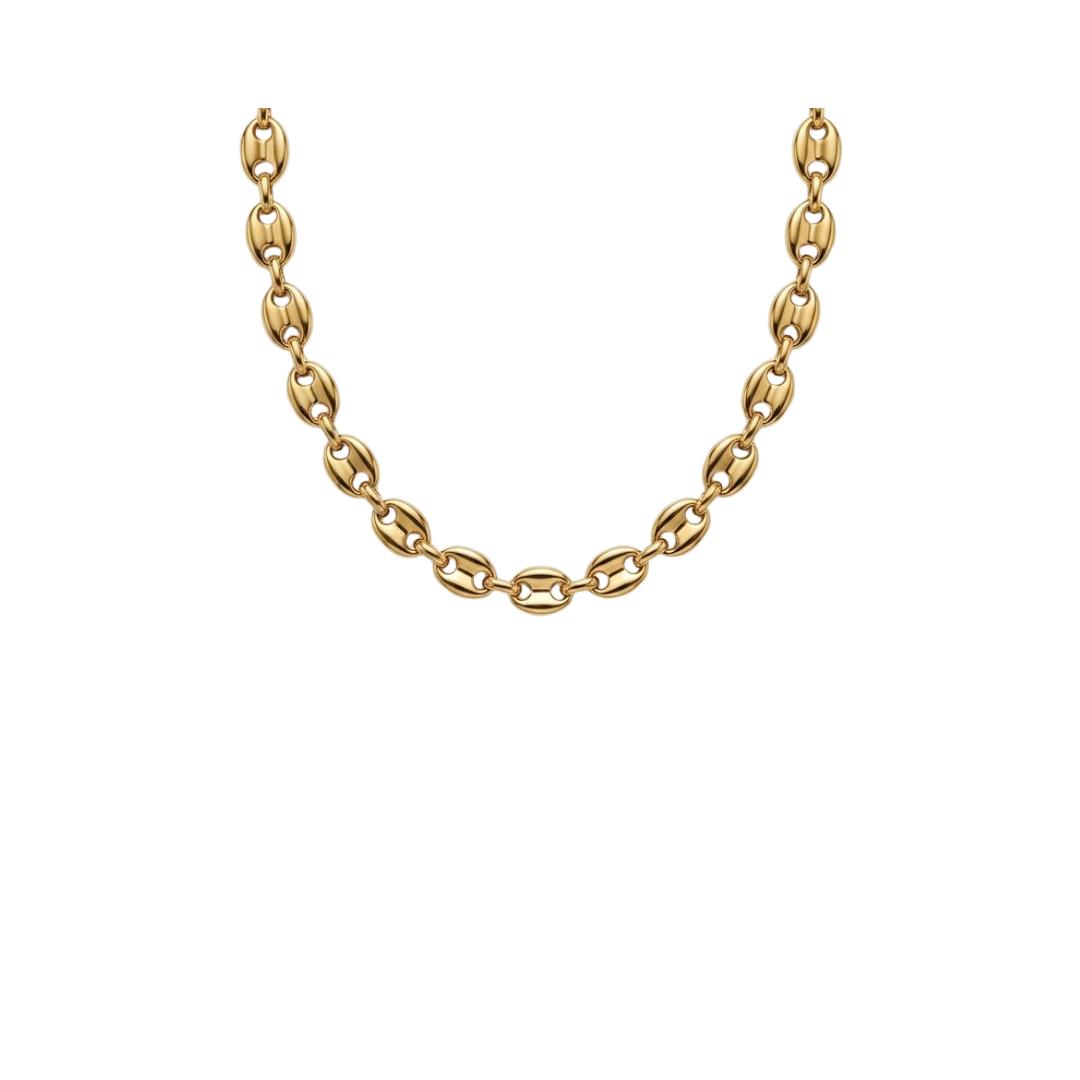 Medium Marine Necklace | Gold