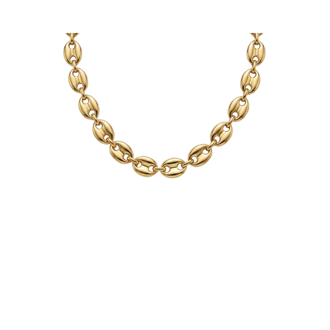 Big Marine Necklace | Gold