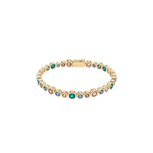 pulsera de bisel grueso | Multicolor