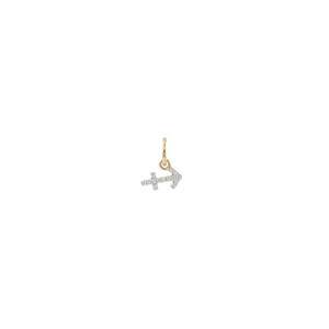 Ciondolo zodiacale con diamante
