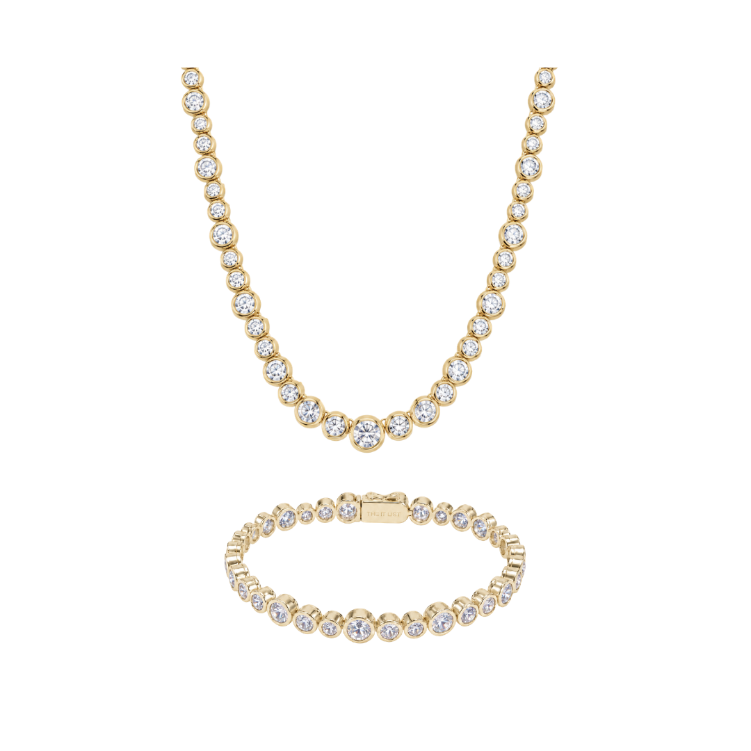 Chunky Bezel Set | Gold
