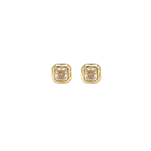 Noir Medium Stud | Or