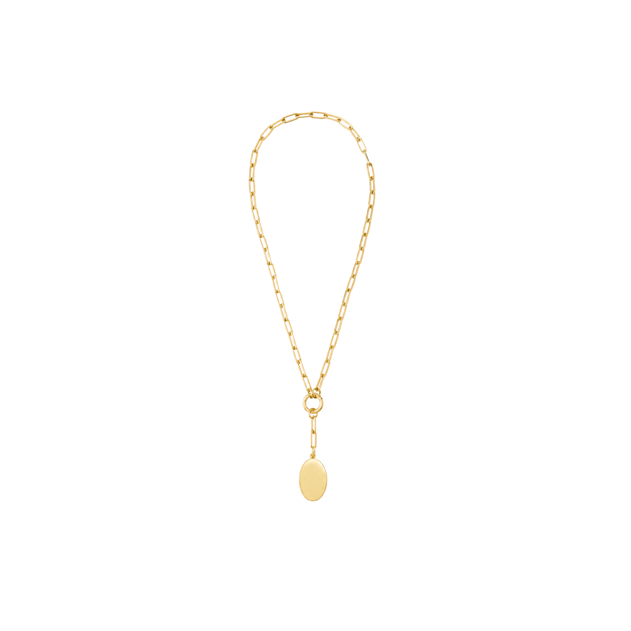 Collier pendentif ovale IT x Leontine
